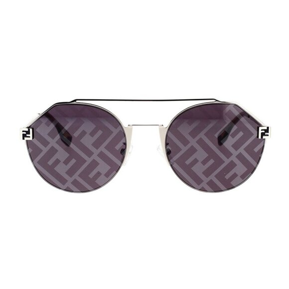 NEW FENDI SUNGLASSES FENDI FE40060U 16X SILVER FRAME LENSES EYEWEAR - Picture 1 of 3